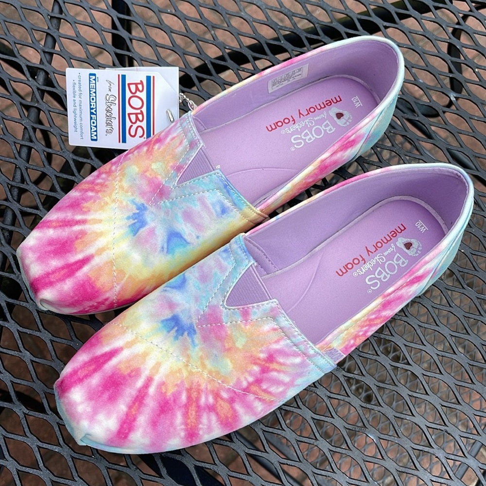 Skechers Bobs Womens Plush Grateful Day Closed Toe SlipOn Shoe Size 10 Worn Once - Picture 2 of 16